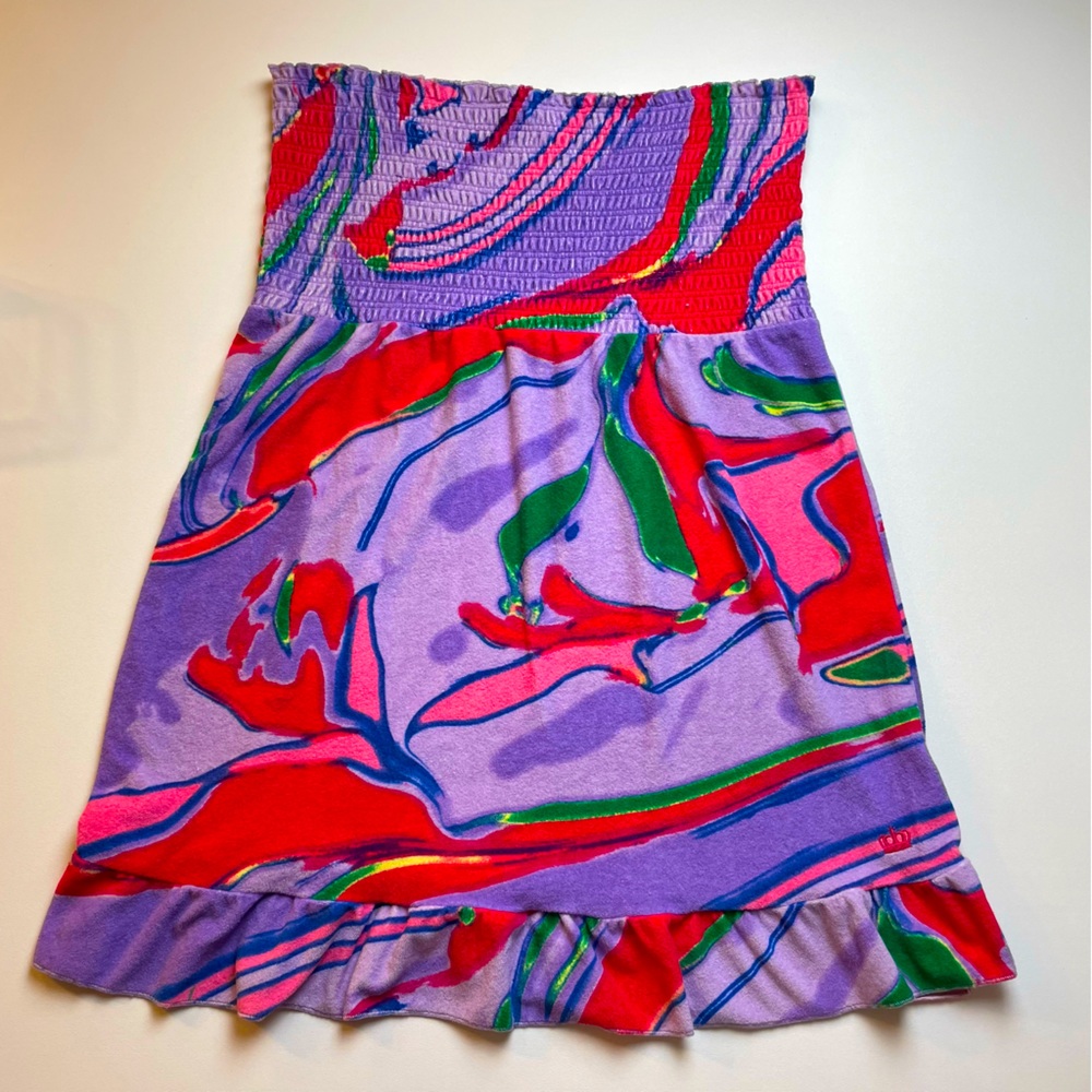 Juicy Couture Plus Size Terry Cloth Tube Top Beach Co… Gem